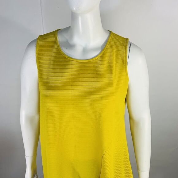 New Alfani Womans Sz 1X Blouse Asymmetrical Ribbed Shell Pullover Top Shirt NWT - Picture 3 of 8